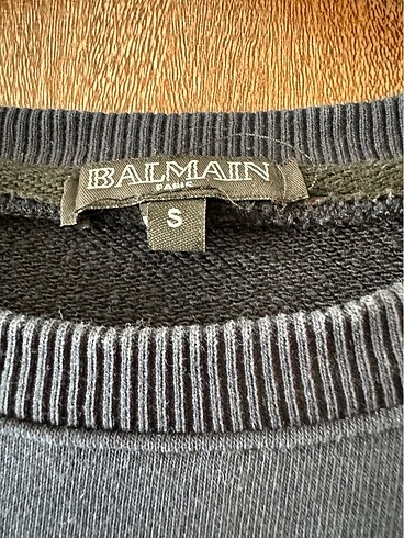 s Beden lacivert Renk Balmain Birebir Sweatshirt