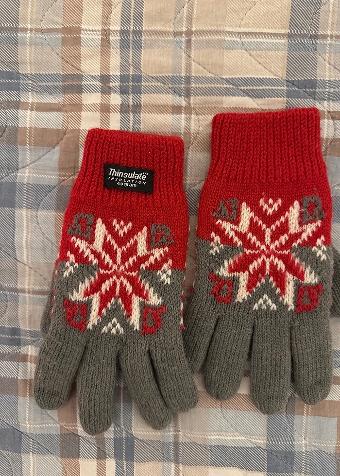 İthal Yurtdışından Alınmış Kız Çocuk Eldiven - Görsel 3