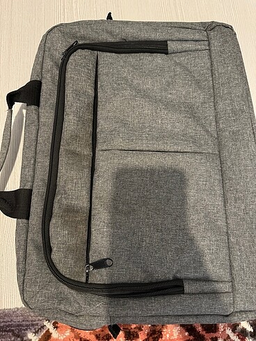 Beden gri Renk Gri Laptop Çantası