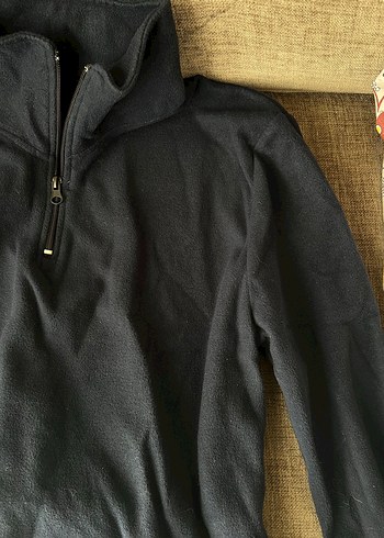 Diğer Yarım Fermuarlı Polar Sweatshirt
