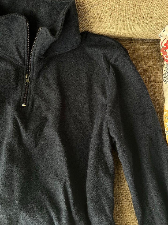 Yarım Fermuarlı  Polar Sweatshirt - Görsel 2