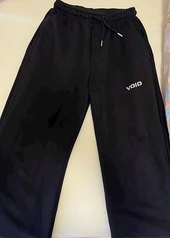 orijinal Siyah void yazlık Pamuklu Rahat Eşofman
