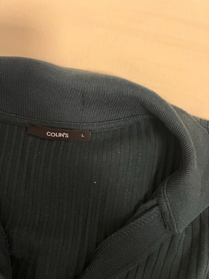 petrol yesili Fitted Kadın  Bluz - Görsel 4