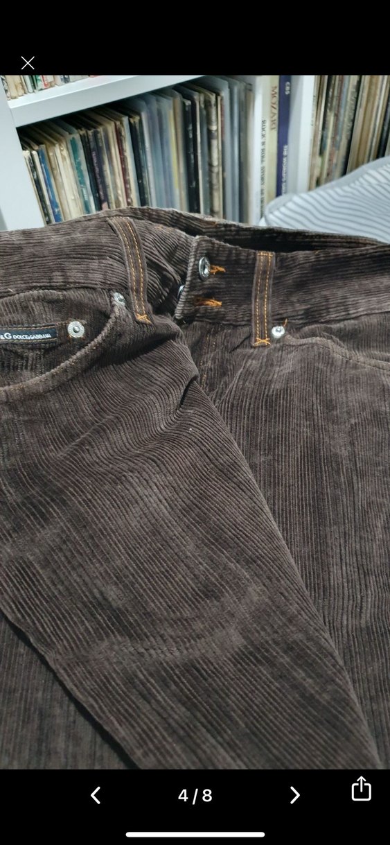 D&G orijinal kadife pantolon - Görsel 2