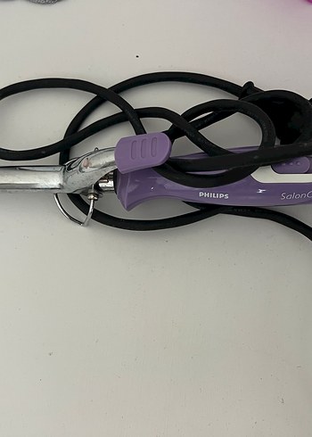 Beden Mor Philips SalonC Saç Şekillendirici ince maşa