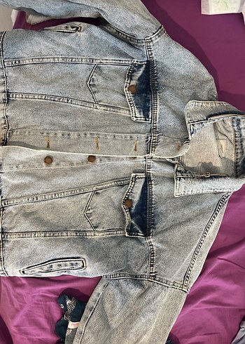 m Beden Kadın Denim Ceket