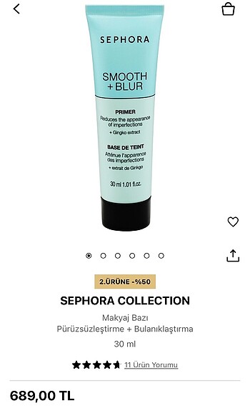 Sephora makyaj bazı