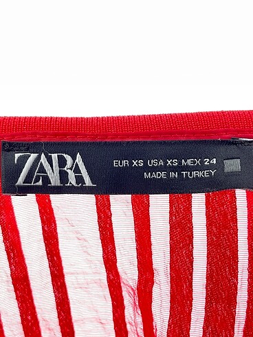 xs Beden kırmızı Renk Zara Hırka %70 İndirimli.