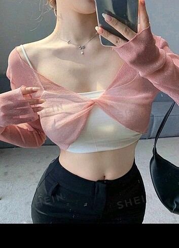 Elbise tişört üstü Bolero 