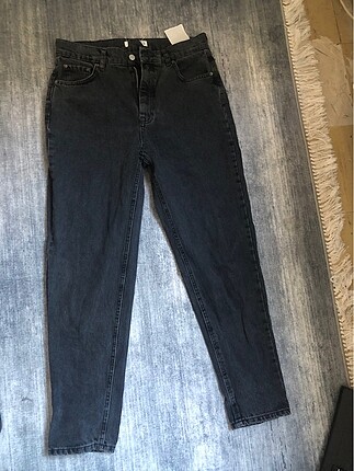 40 Beden gri Renk Pull&bear mom jean