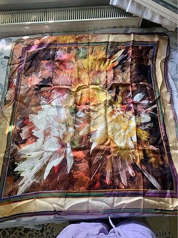  Beden çeşitli Renk Silk home twill ipek eşarp
