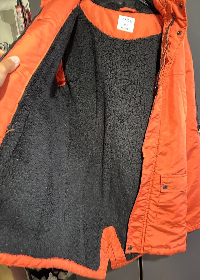 Erkek çocuk mont 13-14 yaş 1.58 cm - Görsel 2