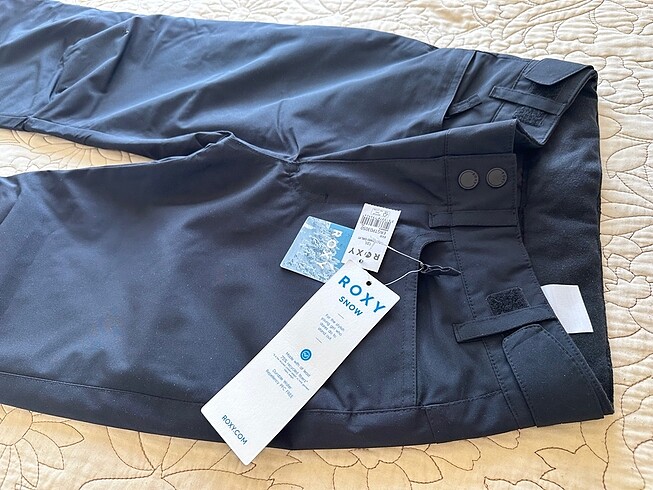 ROXY KAYAK SNOWBOARD PANTOLONU 10 K  12 yaş Unisex , bel ayar cı - Görsel 3