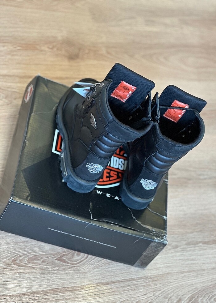 HARLEY DAVIDSON COLMAR HAKİKİ DERİ BOT - Görsel 2