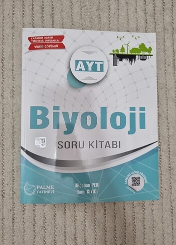 Palme Yayınları Ayt Biyoloji Soru Kitabı