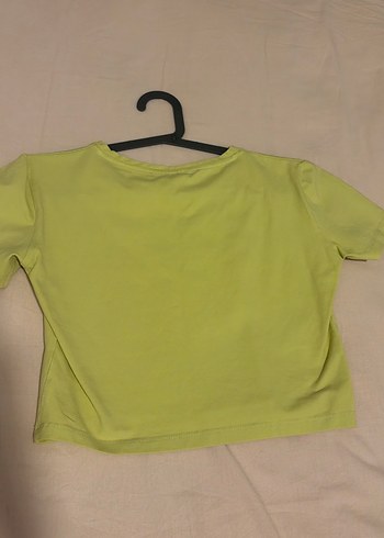 zara misket rengi crop top - Görsel 3