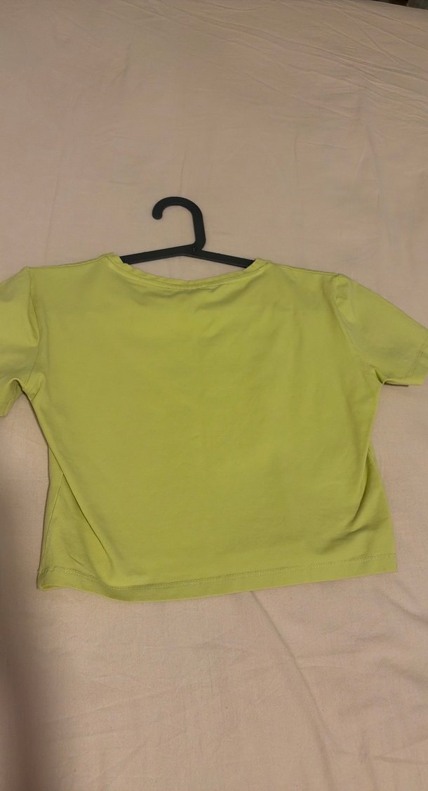 zara misket rengi crop top - Görsel 3
