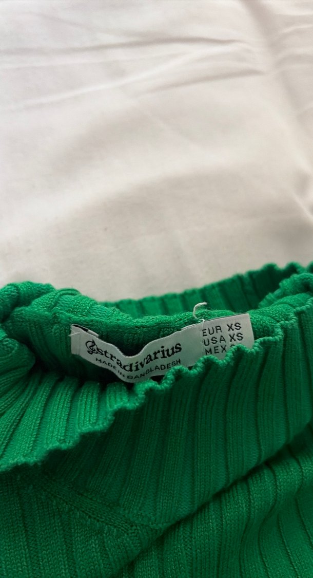 Yeşil Kadın Triko Kazak - Görsel 2