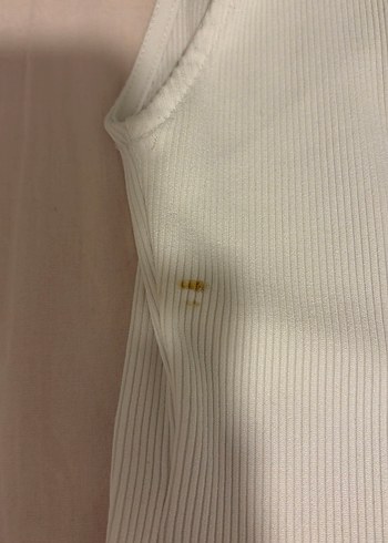 Beyaz Yüksek Yakalı Mini Elbise - Görsel 4