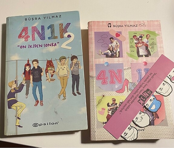  4N1K 1. Kitap ve 4N1K 2. Kitap - Büşra Yılmaz