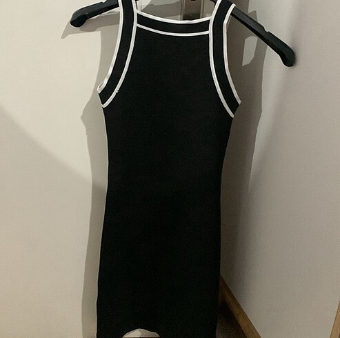 Siyah mini elbise
