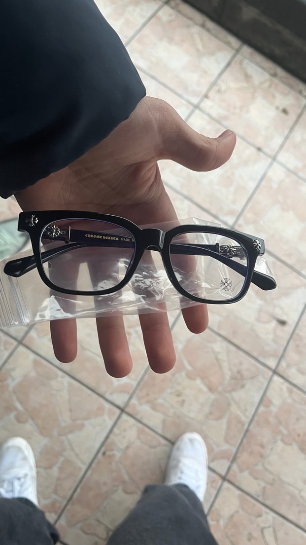 Chrome hearts gözlük - Görsel 5