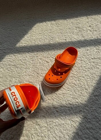 40 Beden turuncu Renk Crocs terlik