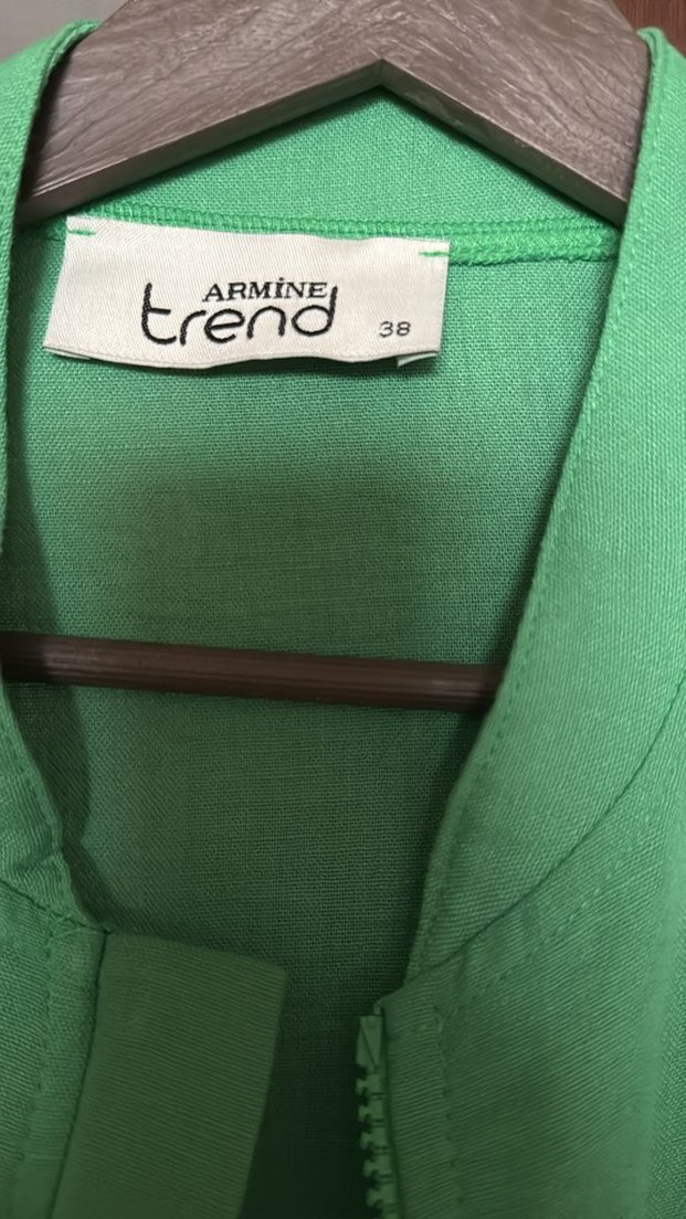 Armine fermuarli ceket - Görsel 3