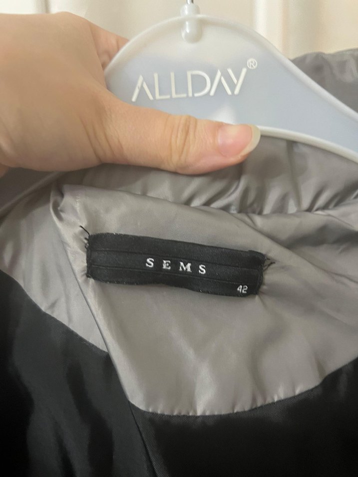 Siyah Kürklü Gri  Kadın Yelek - Görsel 4