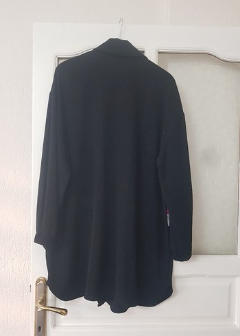 Çok Renkli Desenli Uzun Kollu Kadın Gömlek - Görsel 2