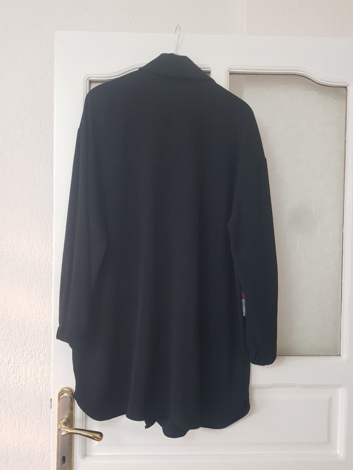 Çok Renkli Desenli Uzun Kollu Kadın Gömlek - Görsel 2