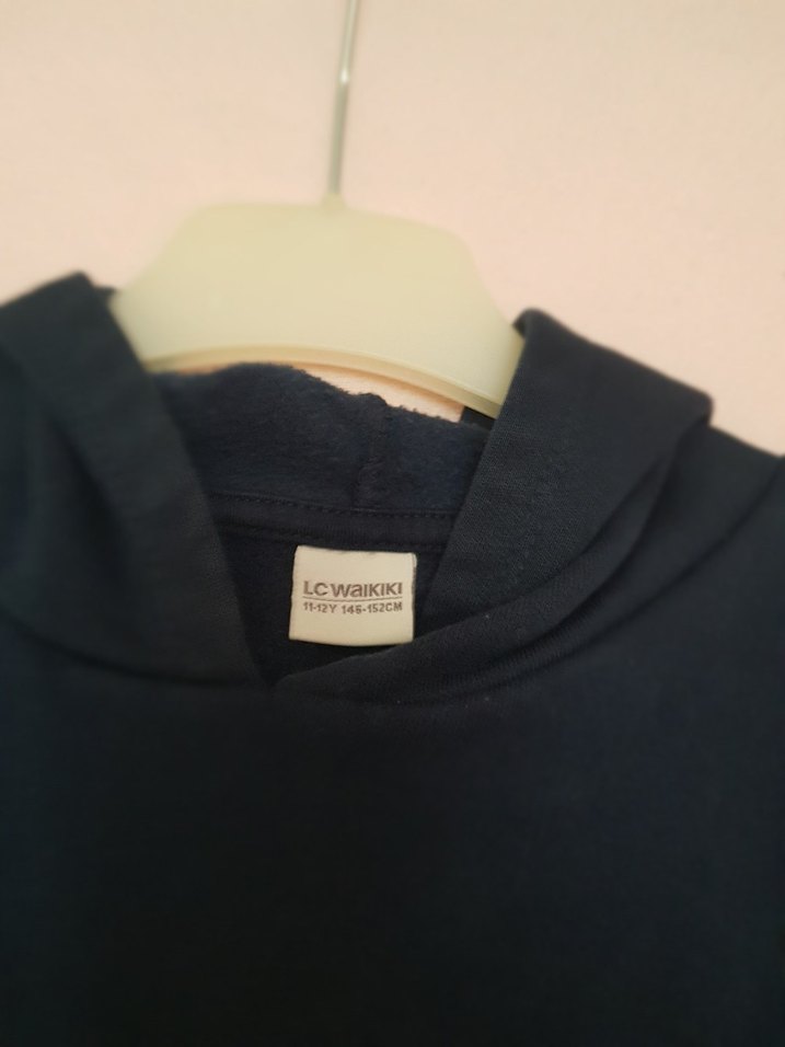 Kız Çocuk Payetli Baskılı Sweatshirt - Görsel 3