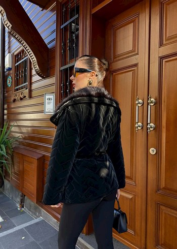 YAKA DETAYLI KADIN MONTU - Görsel 4