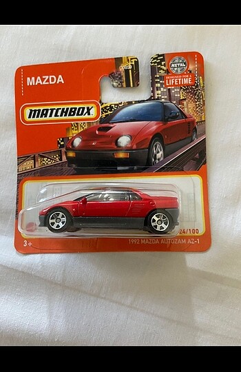 Matchbox 1992 mazda autozam az-1
