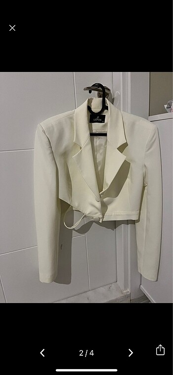 Diğer Crop Blazer