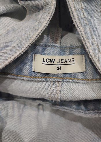 Kısa Denim Tulum - Görsel 7