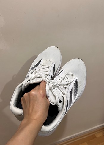 Beyaz Bağcıklı orijinal Adidas erkek ayakkabı