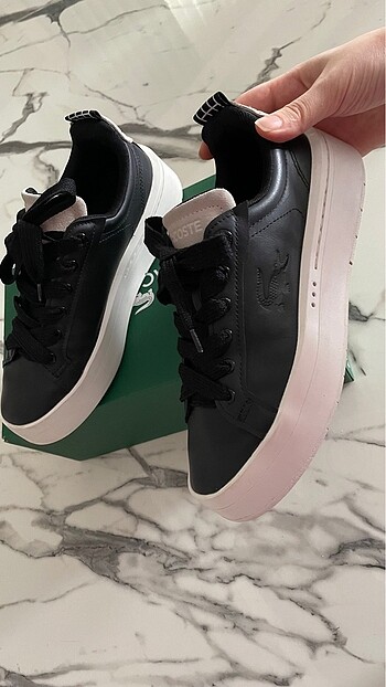 Lacoste Lacoste SPORT Carnaby Platform Kadın Siyah Sneaker