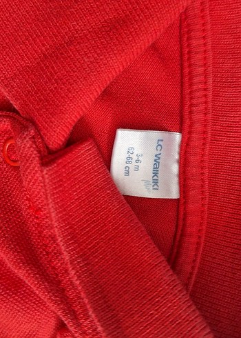 LC Waikiki Erkek Çocuk Kırmızı Kısa Kollu Polo Tişört