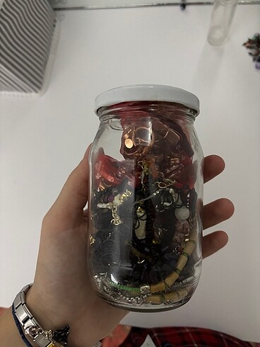 Diğer Takı kavanozu (84parça)