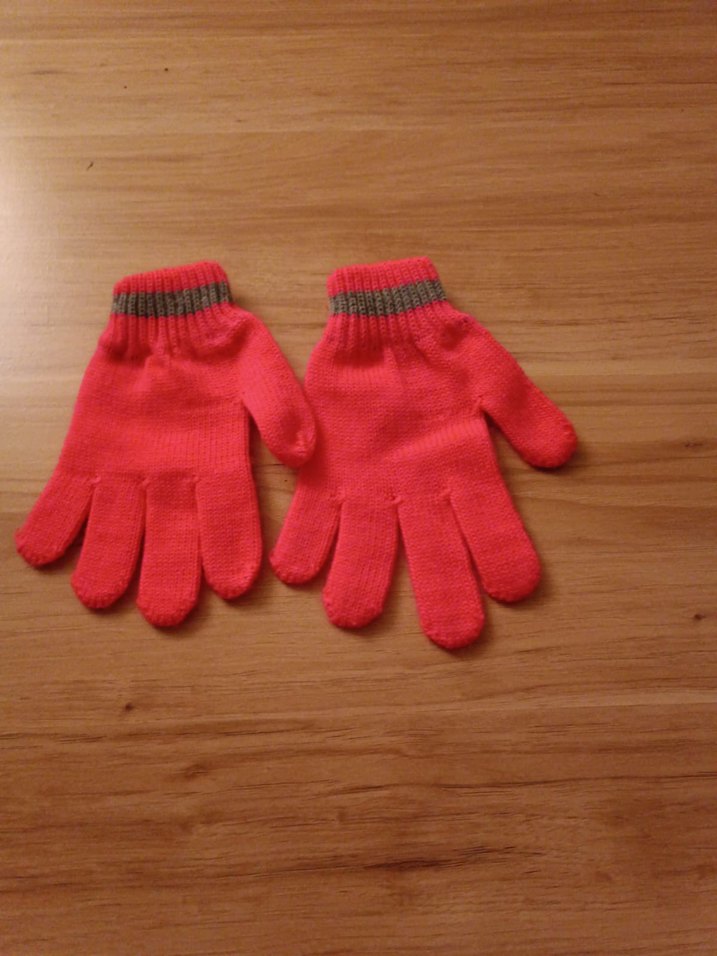 Renkli Örgü Çocuk Eldivenleri 3-5 yaş - Görsel 3