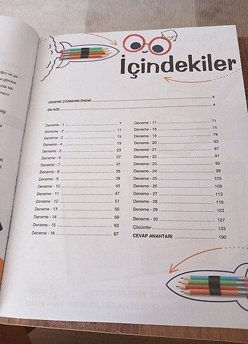 Beden Renk DİL BİLGİSİ DENEMESİ YAYIN DENİZİ 
