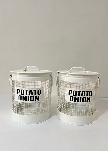 PS-11 2li beyaz tel patates soğan sepeti