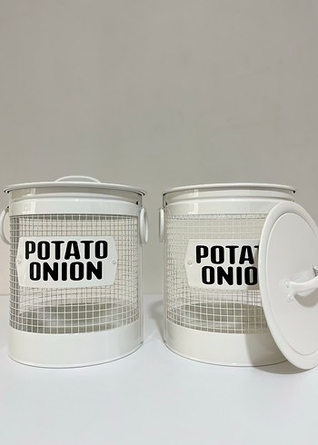 Diğer PS-20 2li beyaz tel patates soğan sepeti