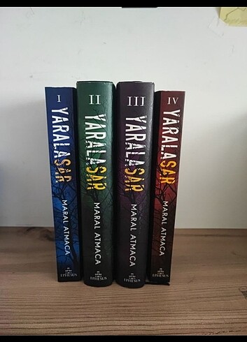 Maral Atmaca - Yaralasar İMZALI kitap seti.