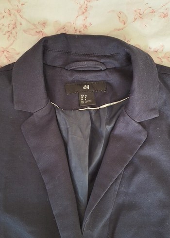 H&M Koyu Lacivert Klasik Blazer Ceket