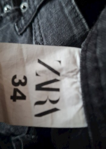 Kemerli siyahErkek Kot Pantolon - Görsel 5