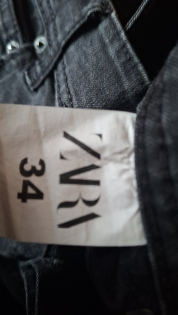 Kemerli siyahErkek Kot Pantolon - Görsel 5