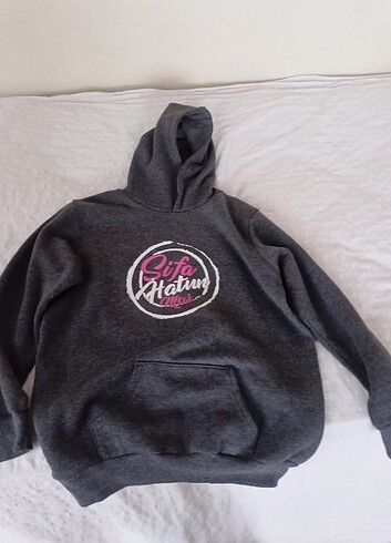 Diğer Baskılı gri sweatshirt