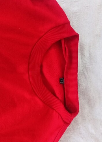 l Beden kırmızı Renk L beden kısa sweat 